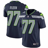 Nike Seattle Seahawks #77 Ahtyba Rubin Steel Blue Team Color NFL Vapor Untouchable Limited Jersey,baseball caps,new era cap wholesale,wholesale hats